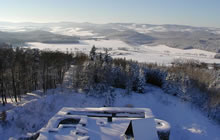 Winter-Impression vom Georg-Viktor-Turm